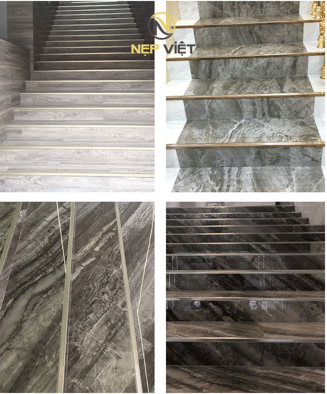 Nẹp Inox Chống trơn Cho Cầu Thang Tại Nẹp Việt