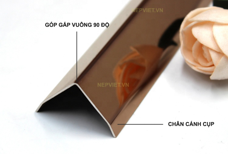 Nẹp inox chữ V